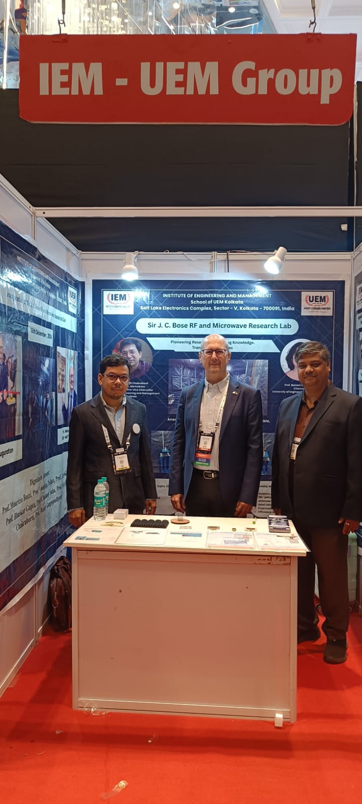 IEM–UEM Group exhibition booth
